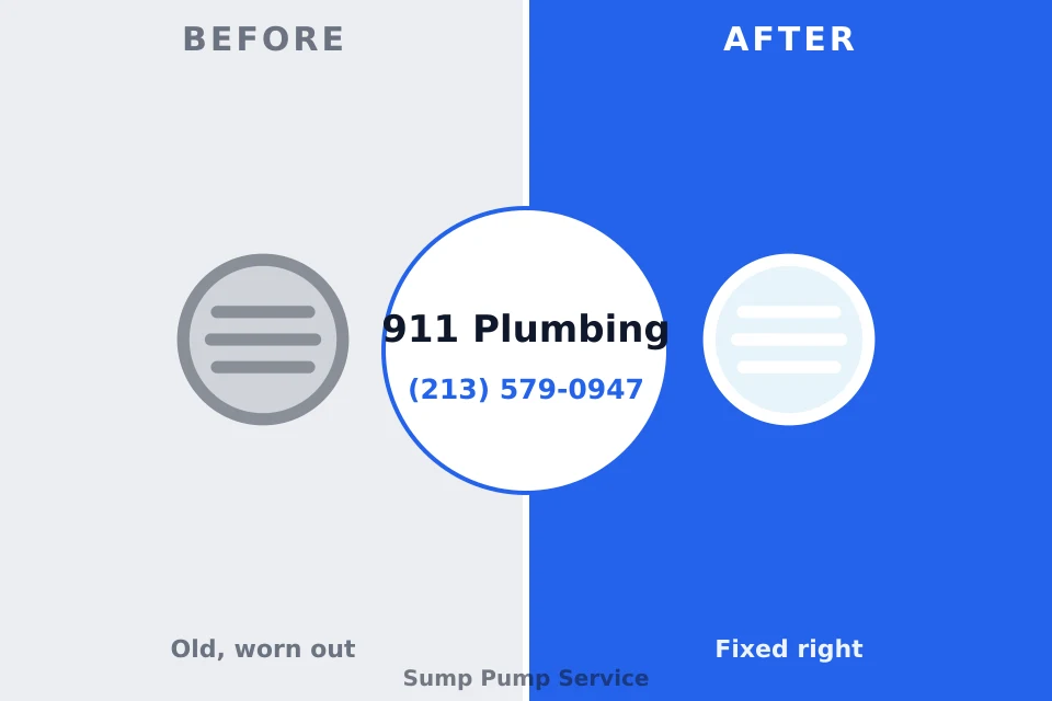 Before and after: plumbing repair Oak Grove, MN